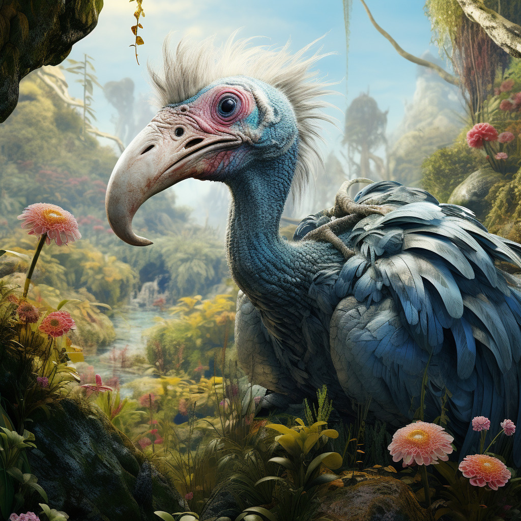 3d rendition of an Dodo Bird